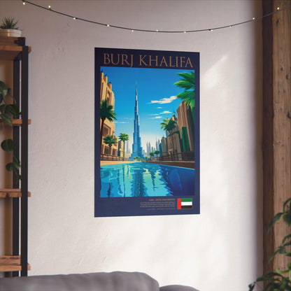 Burj Khalifa Poster