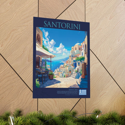 Santorini Poster