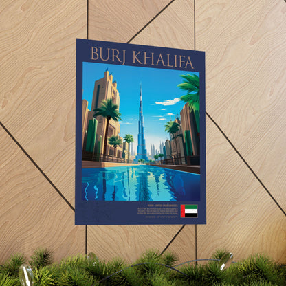 Burj Khalifa Poster