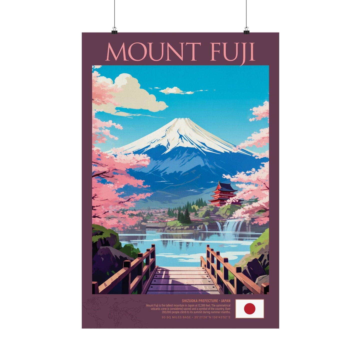 Mount Fuji Japan Posters