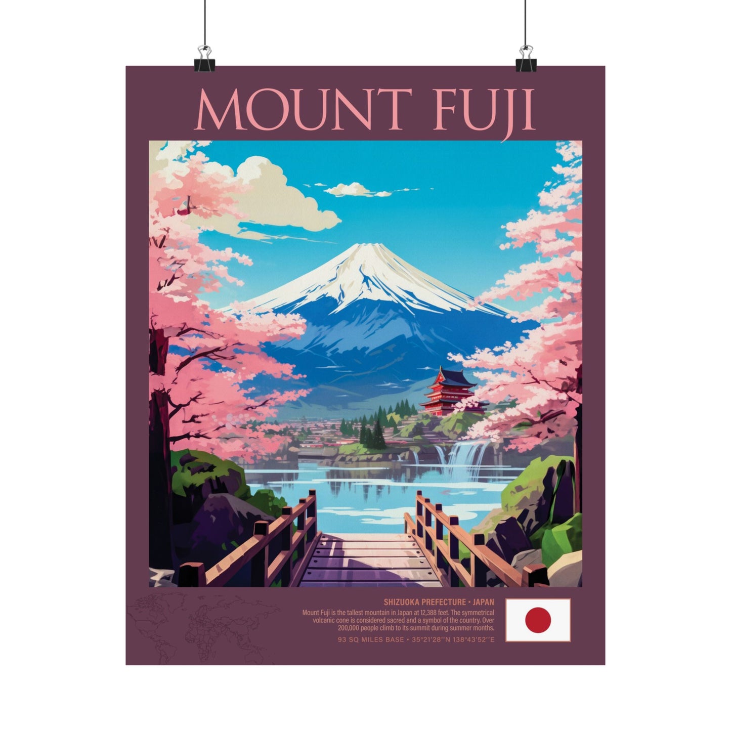 Mount Fuji Japan Posters