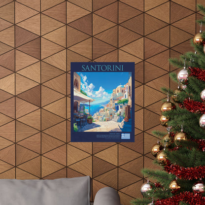 Santorini Poster