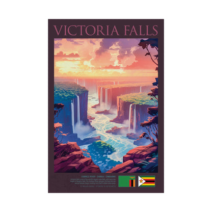 Victoria Falls Poster