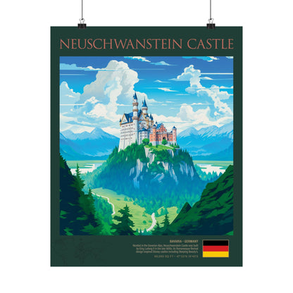 Neuschwanstein Castle Poster