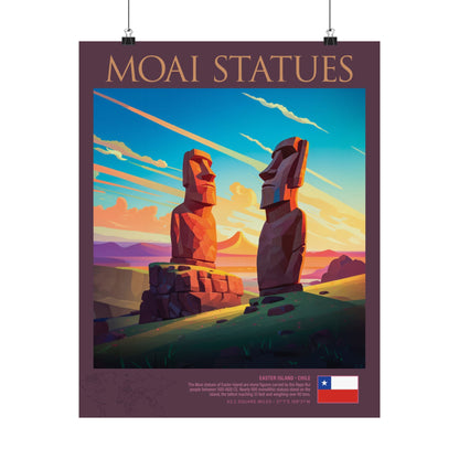 Moai Statues Posters