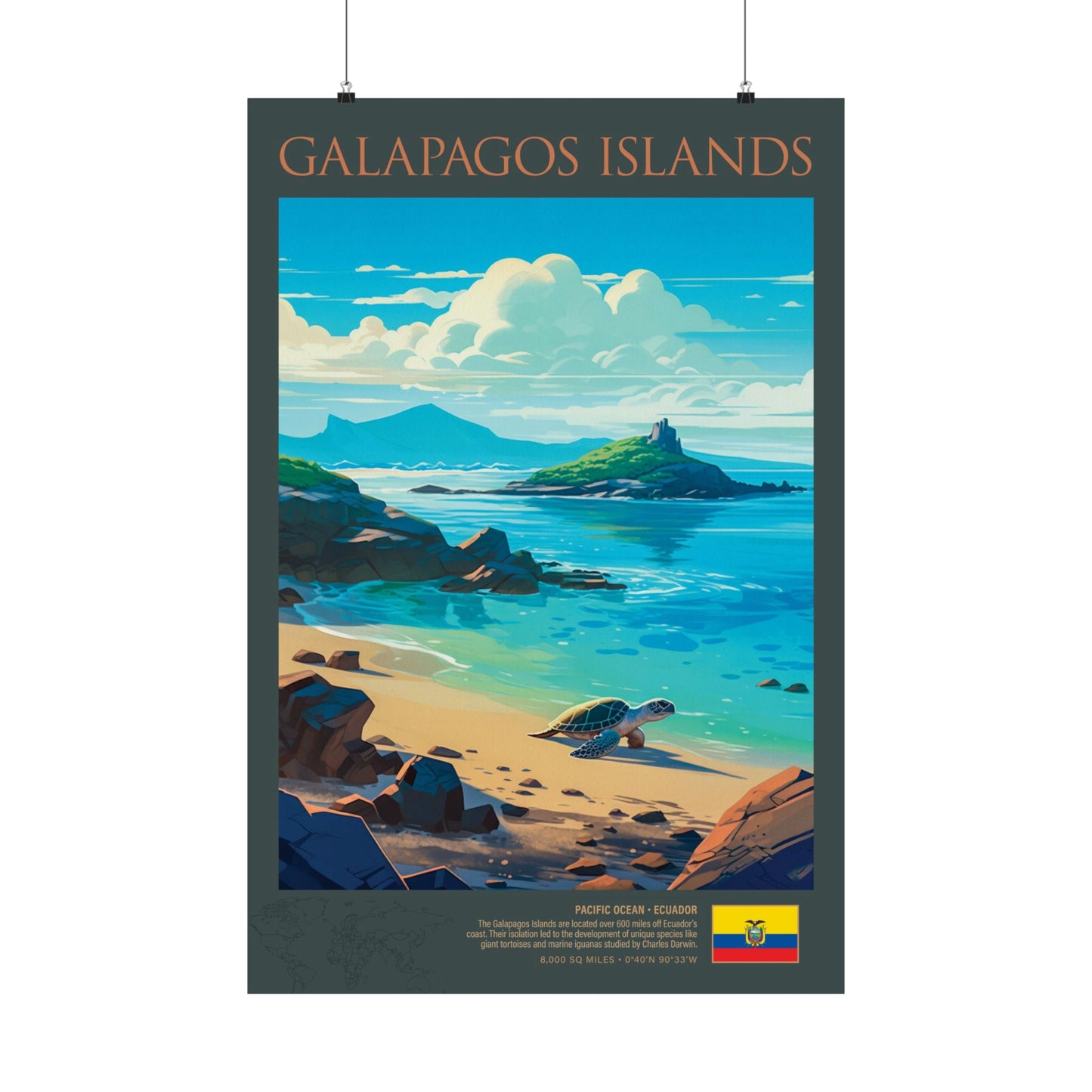 Galapagos Islands Poster