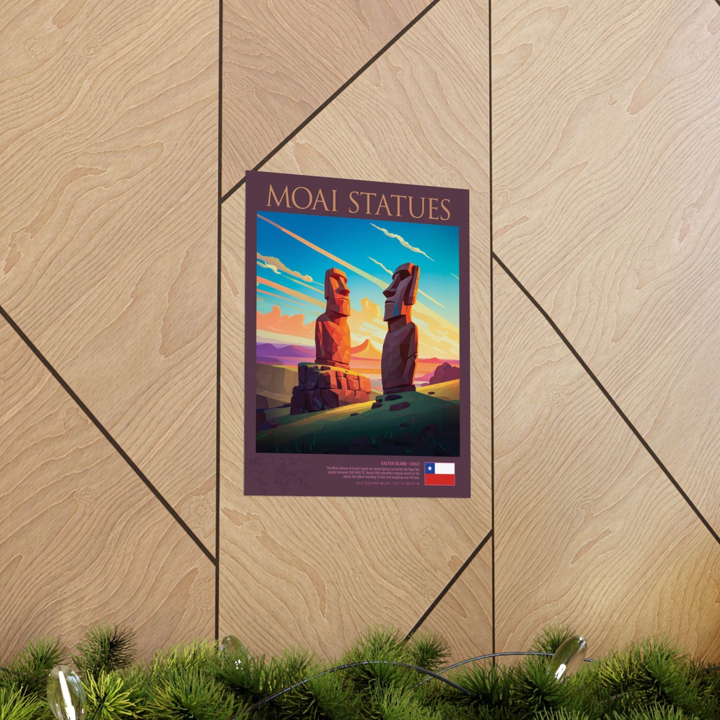 Moai Statues Posters