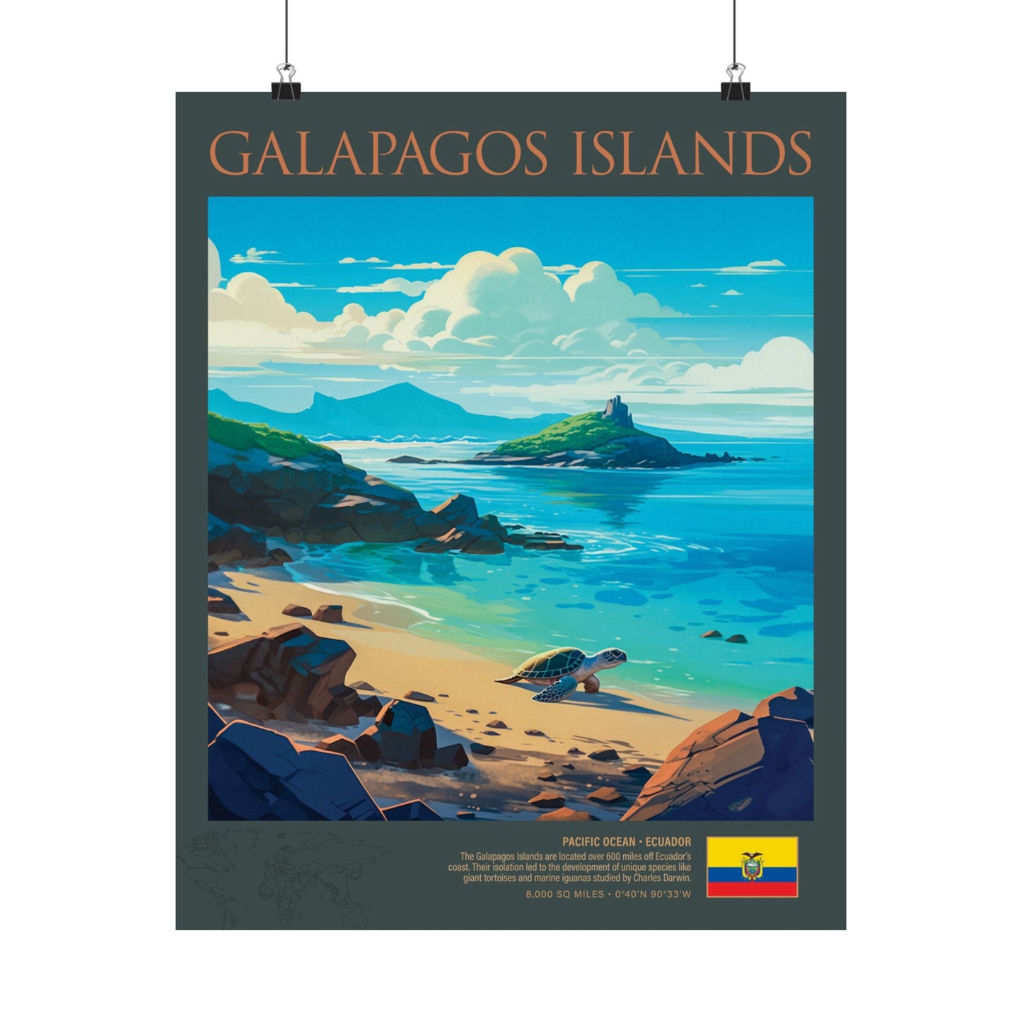 Galapagos Islands Poster