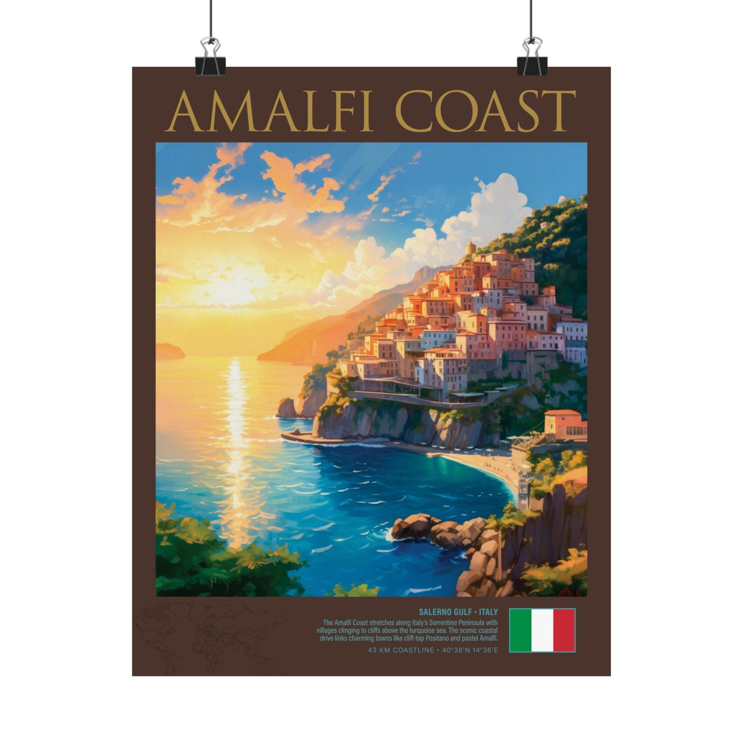 Amalfi Coast Italy Posters