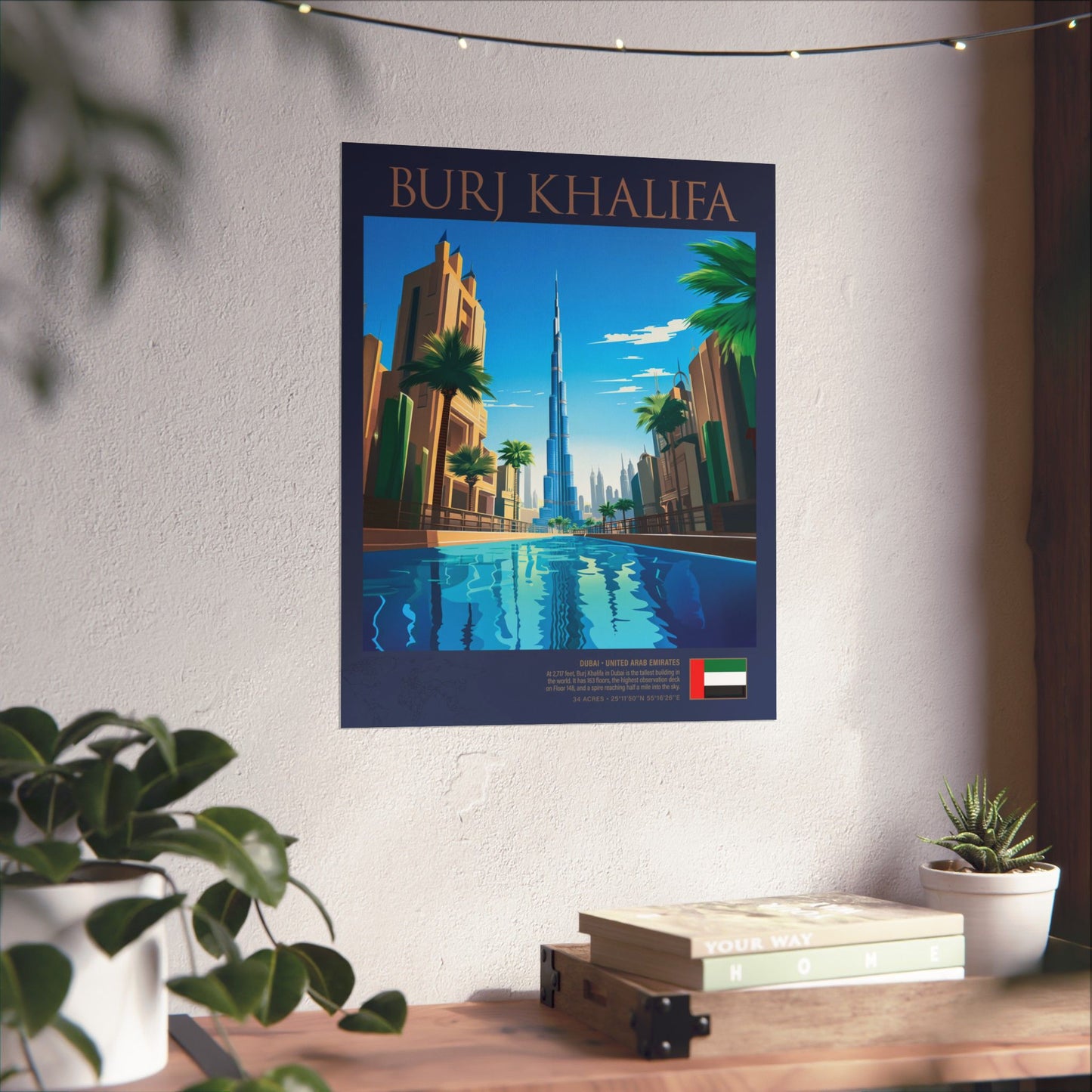 Burj Khalifa Poster