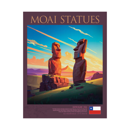 Moai Statues Posters