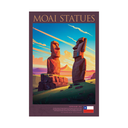 Moai Statues Posters