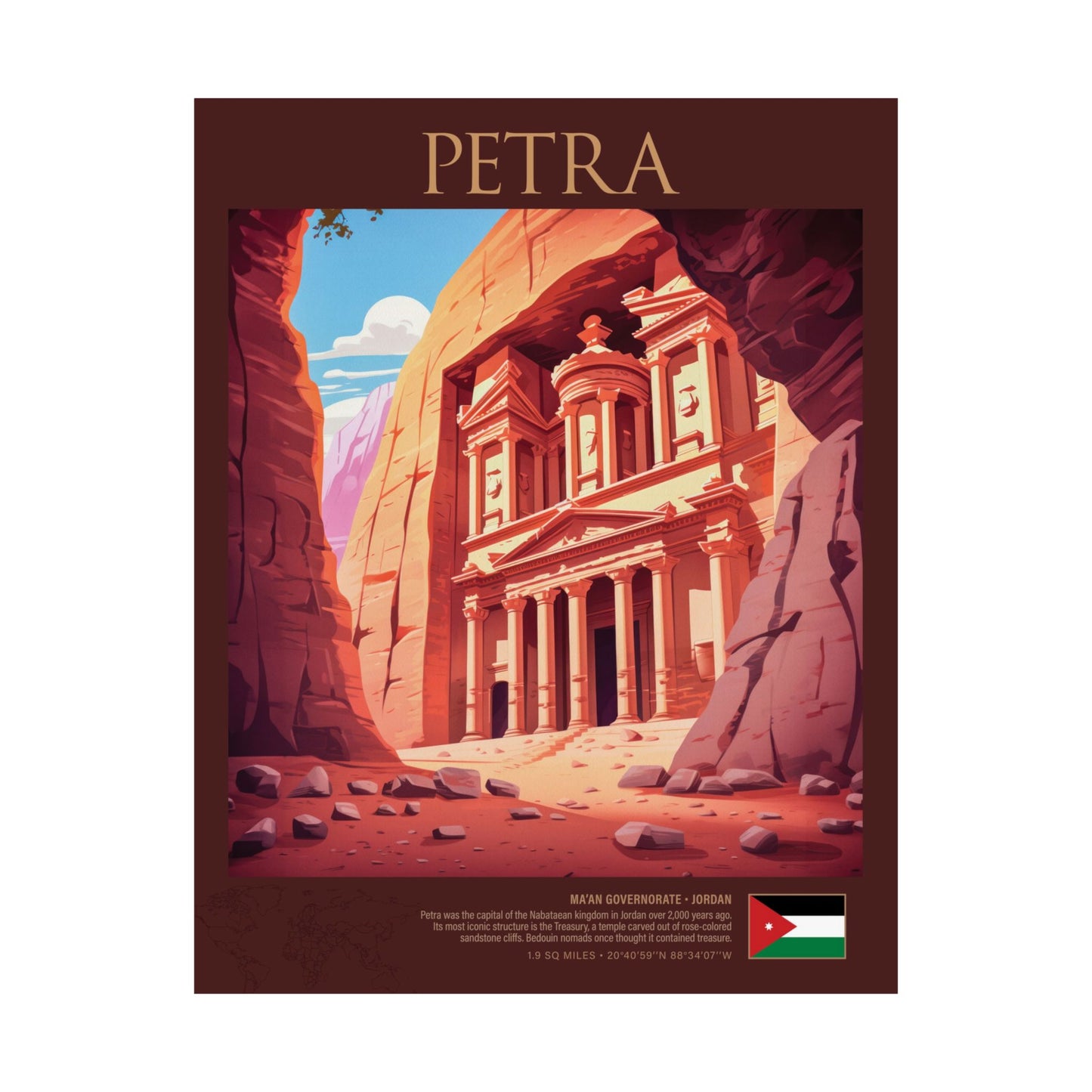 Petra Jordan Posters