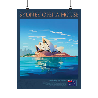 Sydney Opera House Poster