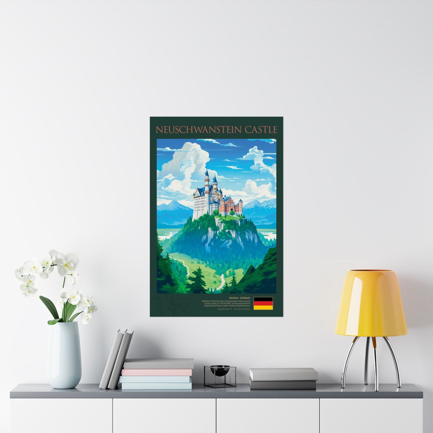 Neuschwanstein Castle Poster