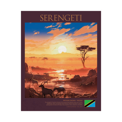 Serengeti Poster