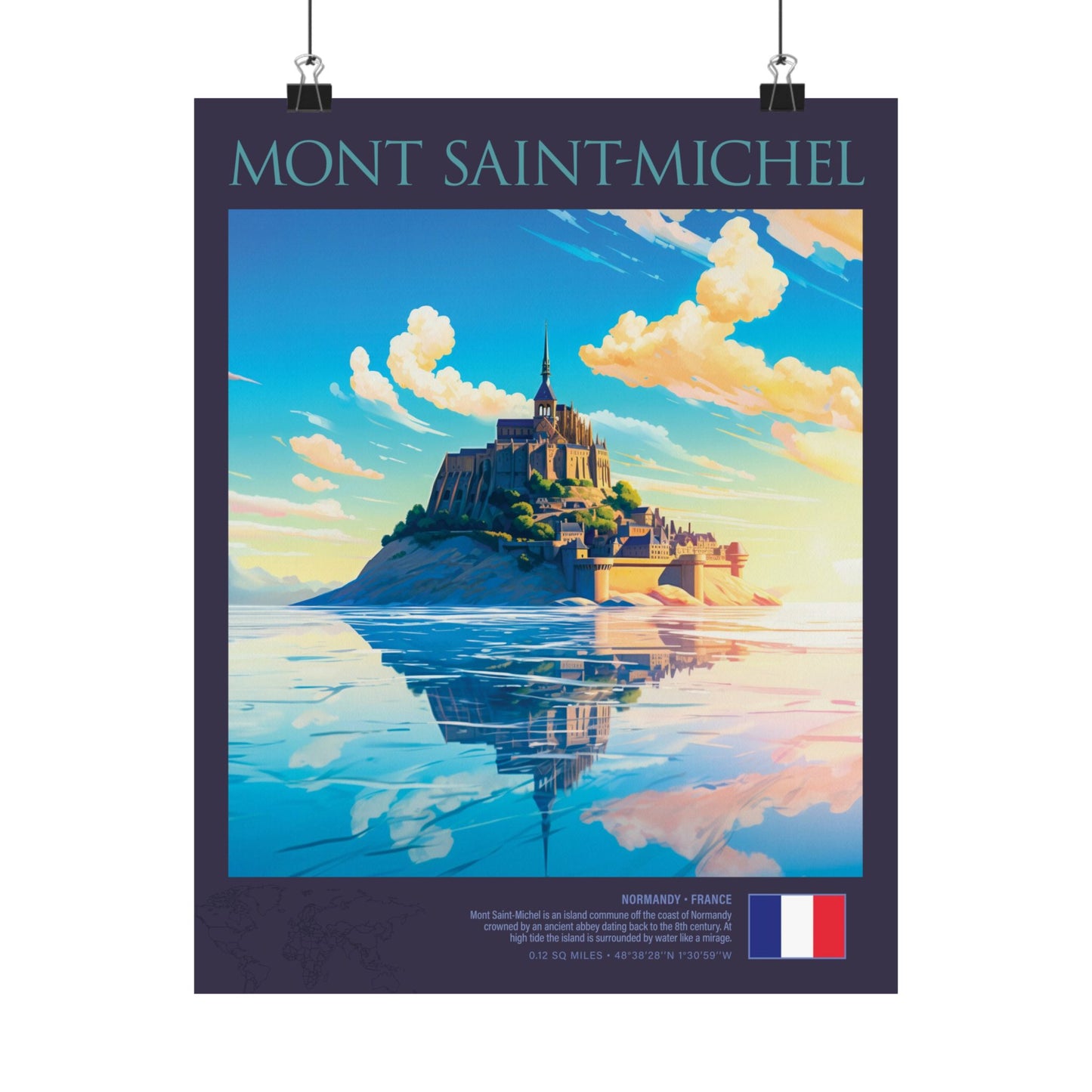 Mont Saint Michel France Posters