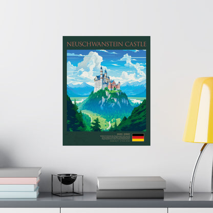 Neuschwanstein Castle Poster