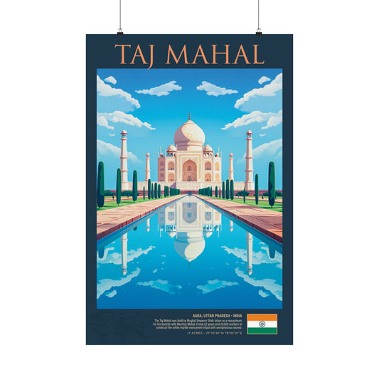 Taj Mahal Poster