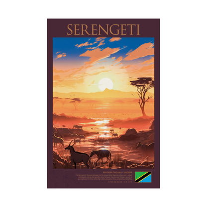 Serengeti Poster